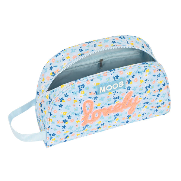 Necessaire per la Scuola Moos Lovely Azzurro Chiaro (28 x 18 x 10 cm)