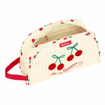 Necessaire per la Scuola Safta Cherry Beige (28 x 18 x 10 cm)