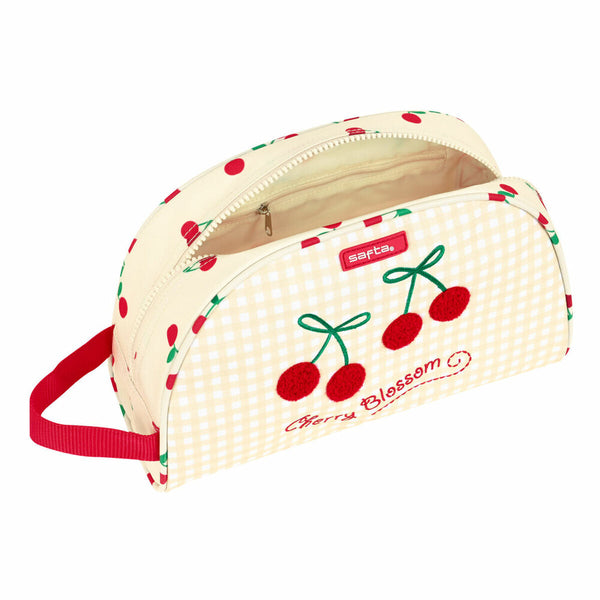 Necessaire per la Scuola Safta Cherry Beige (28 x 18 x 10 cm)