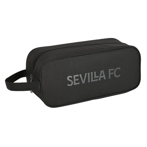 Scarpiera da Viaggio Sevilla Fútbol Club Teen Nero (34 x 15 x 14 cm)