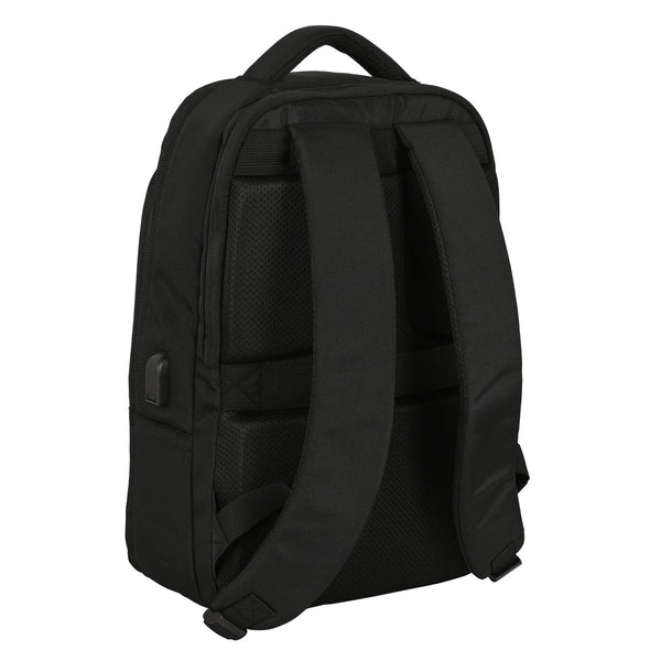 Laptop- und Tablet-Rucksack mit USB-Anschluss The Mandalorian Schwarz