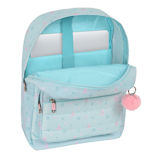 Zaino per Portatile Moos Garden 32 x 43 x 14 cm Turchese