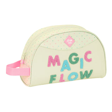 Necessaire per la Scuola Glow Lab Magic flow Beige (28 x 18 x 10 cm)