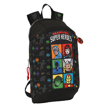 Zaino Casual The Avengers Super heroes Nero 10 L