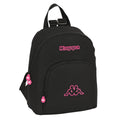 Zaino Casual Kappa Black and pink Nero 13 L