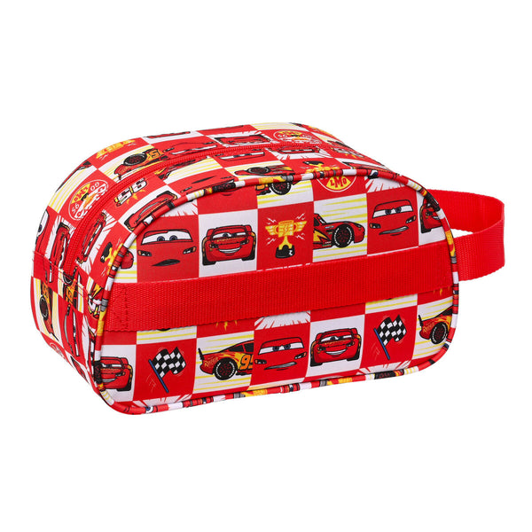 Necessaire per la Scuola Cars Let's race Rosso Bianco (26 x 15 x 12 cm)