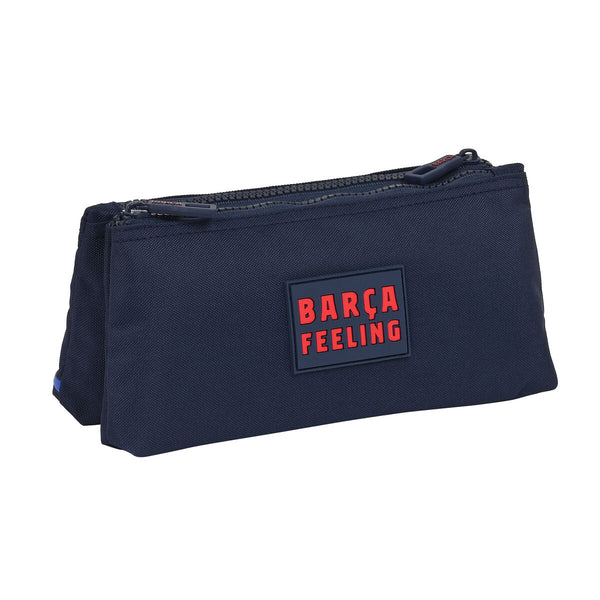 Necessaire per la Scuola F.C. Barcelona 22 x 10 x 8 cm Blu Marino