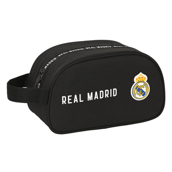 Kinder-Kulturbeutel Real Madrid C.F. Schwarz 26 x 15 x 12 cm