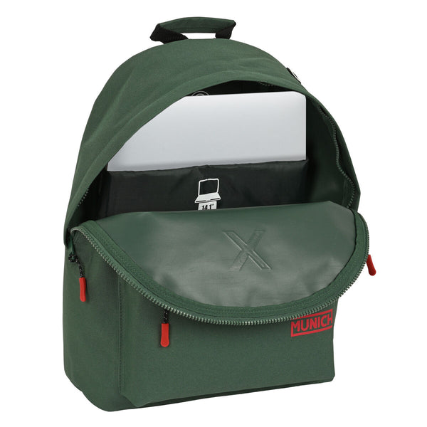 Zaino per Portatile Munich  munich basicos  31 x 41 x 16 cm Verde