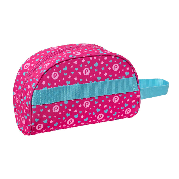 Necessaire da Viaggio Pinypon Azzurro Rosa Poliestere 300D 26 x 16 x 9 cm