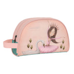 Necessaire da Viaggio Santoro Swan lake Grigio Rosa Poliestere 300D 28 x 18 x 10 cm