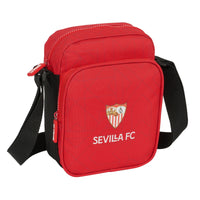 Umhängetasche Sevilla Fútbol Club Schwarz Rot 16 x 22 x 6 cm