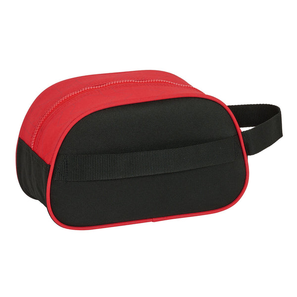 Necessaire da Viaggio Sevilla Fútbol Club Nero Rosso Poliestere 600D 26 x 15 x 12 cm