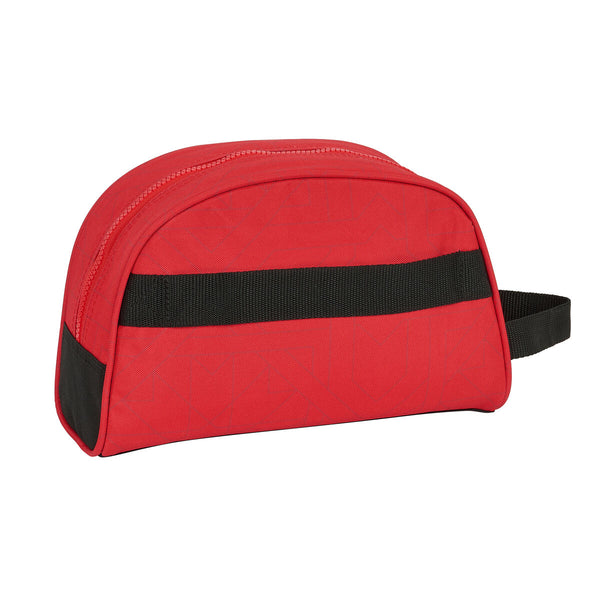 Necessaire da Viaggio Sevilla Fútbol Club Nero Rosso Poliestere 600D 28 x 18 x 10 cm