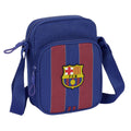 Borsa a Tracolla F.C. Barcelona Rosso Blu Marino 16 x 22 x 6 cm