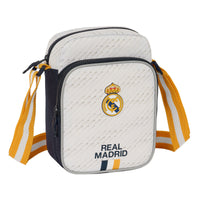 Borsa a Tracolla Real Madrid C.F. Bianco 16 x 22 x 6 cm