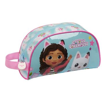 Necessaire da Viaggio Gabby's Dollhouse Azzurro Poliestere 300D 26 x 16 x 9 cm