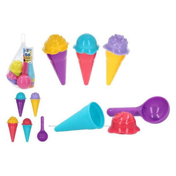 Strandspielzeuge-Set Ice Cream Colorbaby Color Beach (9 pcs)