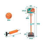 Basketballkorb Intex Aufblasbarer Ball 106 x 33 x 29 cm