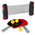 Tischtennis-Set mit Netz Colorbaby Einziehbar