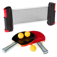 Set da Ping Pong con Rete Colorbaby Retrattile