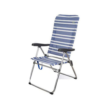 Gepolsterte Campingstuhl Colorbaby Mykonos Strand Aluminium 61 X 69 X 108 cm (61 X 69 X 108 cm)