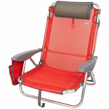 Sedia da Spiaggia Colorbaby 51 x 45 x 76 cm Rosso