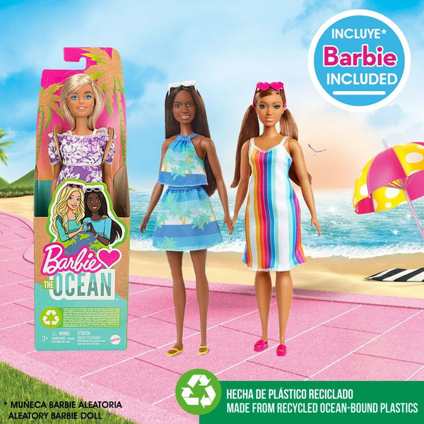 Set di giocattoli per il mare Barbie 8 Pezzi 18 x 16 x 18 cm