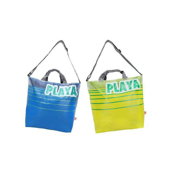 Borsa da Mare Colorbaby Azzurro Verde PVC (52 x 14,5 x 40 cm)