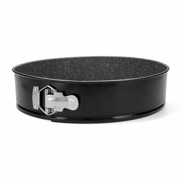 Kuchenspringform Bidasoa Tribeca Ring Schwarz Metall (28 x 6,8 cm)