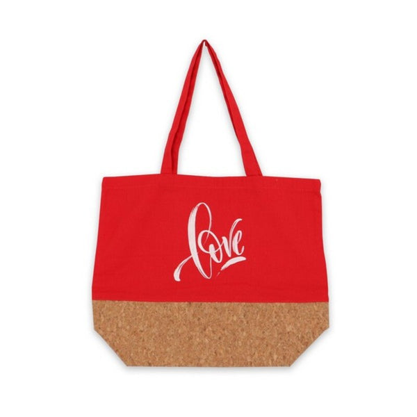 Mehrzwecktasche Love Versa Rot Textil (15 x 36 x 45 cm)