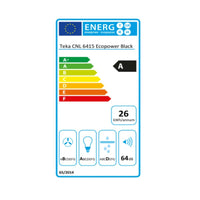 Cappa Classica Teka CNL6415BK 60 cm 385 m3/h 64 dB 110W