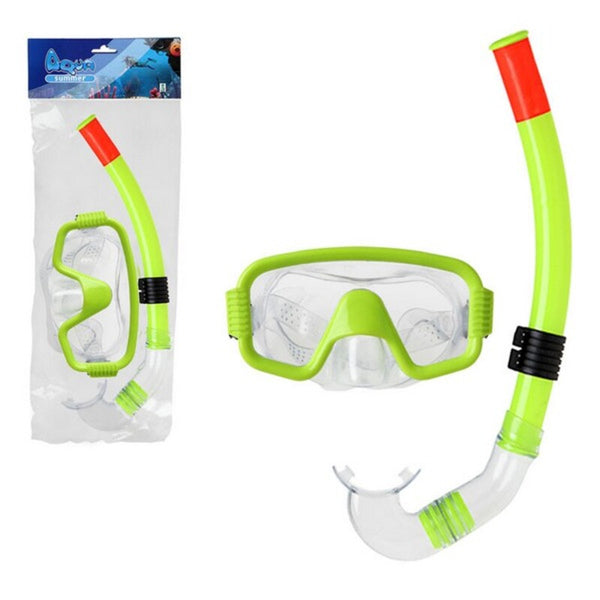 Occhialini da Snorkeling e Boccaglio 60872 Giallo Multicolore