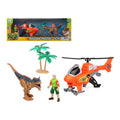 Playset di Veicoli Dino Walkers 47 x 17 cm