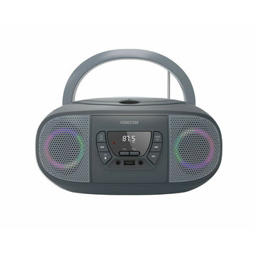 Radio/CD Bluetooth + mp3 FONESTAR BOOM-GO-G Grau