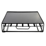 Contenitore per Sistemare le Capsule di Caffè DKD Home Decor 28,7 x 32 x 7 cm Nero Metallo