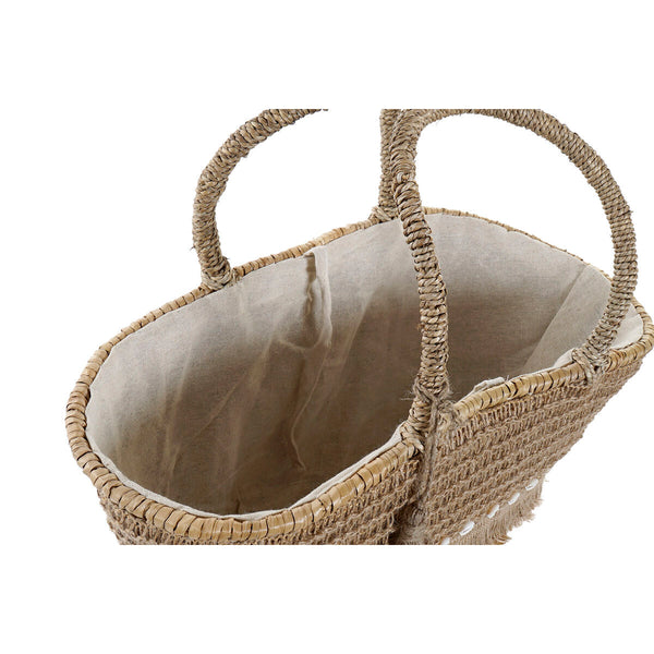 Borsa da Mare DKD Home Decor 53 x 15 x 51,5 cm Naturale Erba di mare