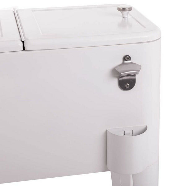 Frigo Portatile Fresh 74 x 43 x 80 cm Metallo Bianco