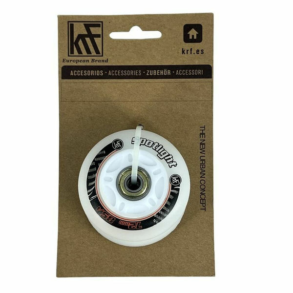 Ruote Spotlight LED KRF 72 MM Rosso