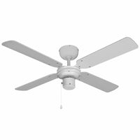 Ventilatore da Soffitto EDM Báltico Ø 102 cm Bianco 50 W