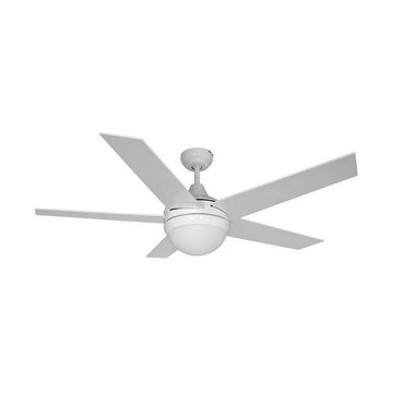 Ventilatore da Soffitto con Luce EDM Adriatico Bianco 60 W