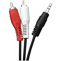 Cavo Audio Jack (3,5 mm) con 2 RCA EDM 1,5 m