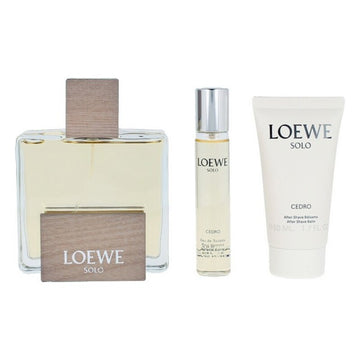 Cofanetto Profumo Uomo Solo Cedro Loewe (3 pcs)