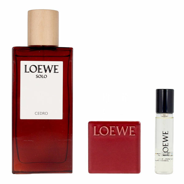 Cofanetto Profumo Uomo Loewe Solo Cedro EDT (3 pcs)