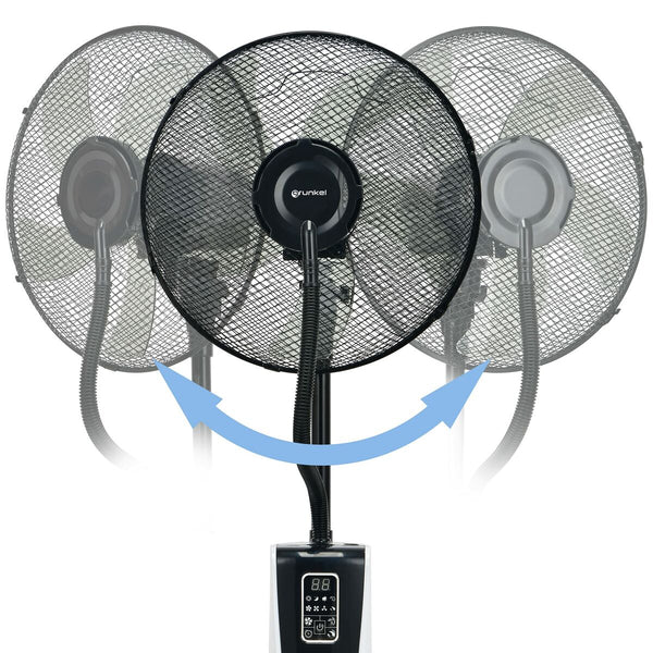 Ventilatore Nebulizzatore da Terra Grunkel FAN-G16 NEBUPRO Nero 75 W