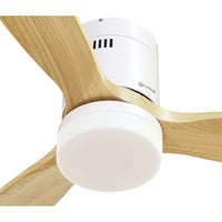 Ventilatore da Soffitto con Luce Grunkel Marrone 55 W