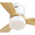 Ventilatore da Soffitto con Luce Grunkel Marrone 55 W