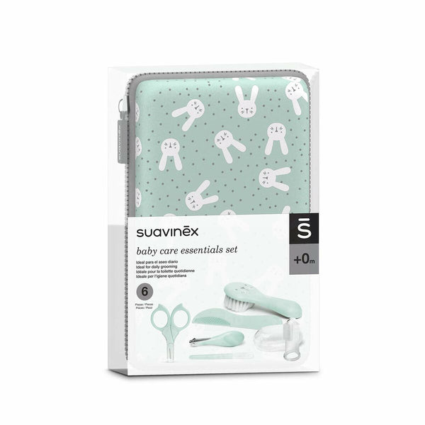 Set di Manicure per Bambini Suavinex Verde (7 Pezzi)