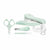 Set di Manicure per Bambini Suavinex Verde (7 Pezzi)