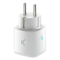 Presa Intelligente KSIX Smart Energy Mini WIFI 250V Bianco